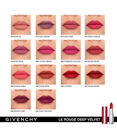 givenchy bold red试色|givenchy deep velvet lipstick.